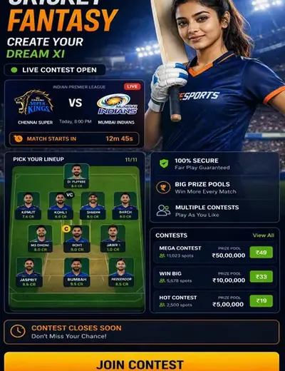 Wwwbhbet (bhbet) fantasy cricket & matchday visual 3